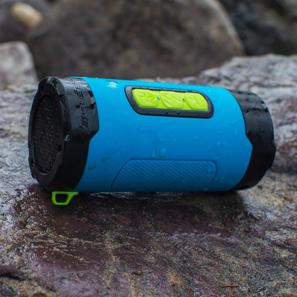 BoomBottle H2O+ Rugged Waterproof Wireless Speaker (Sports Blue)