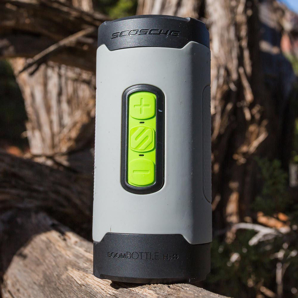 BoomBottle H2O+ Rugged Waterproof Wireless Speaker (Space Grey)