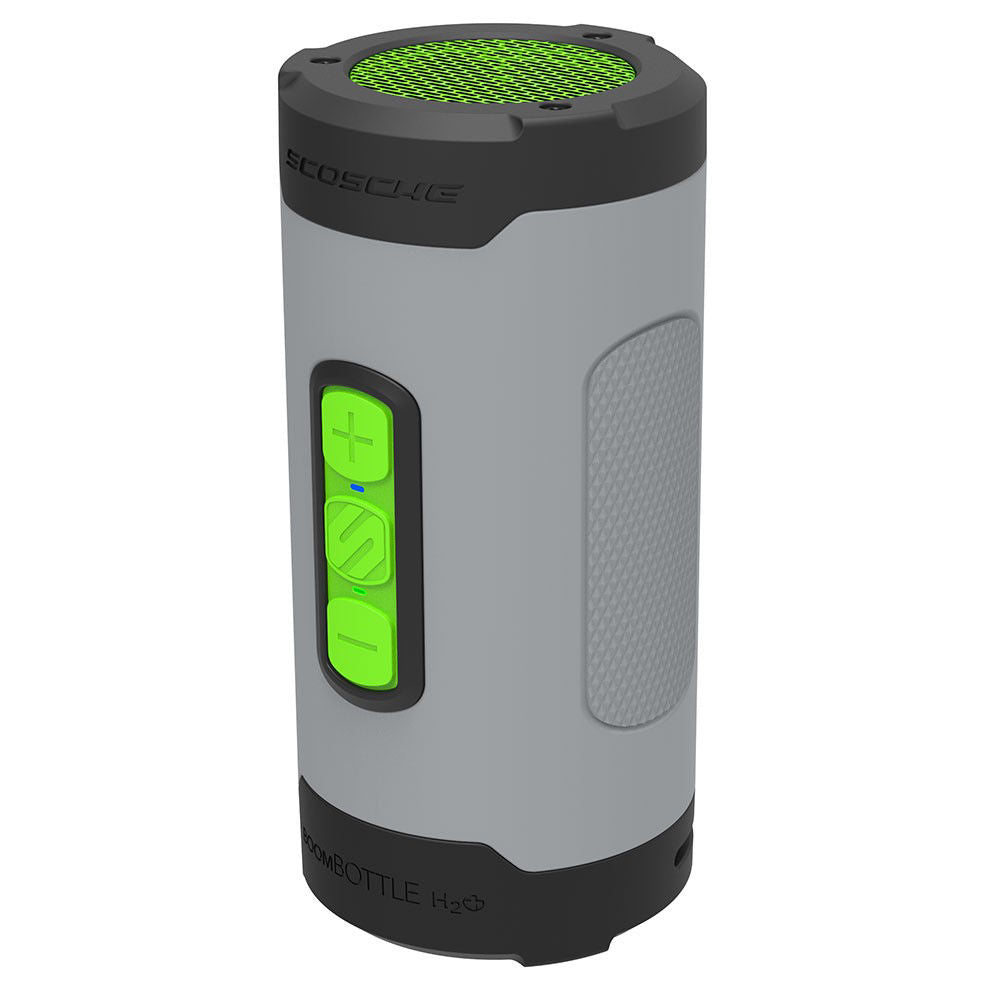BoomBottle H2O+ Rugged Waterproof Wireless Speaker (Space Grey)