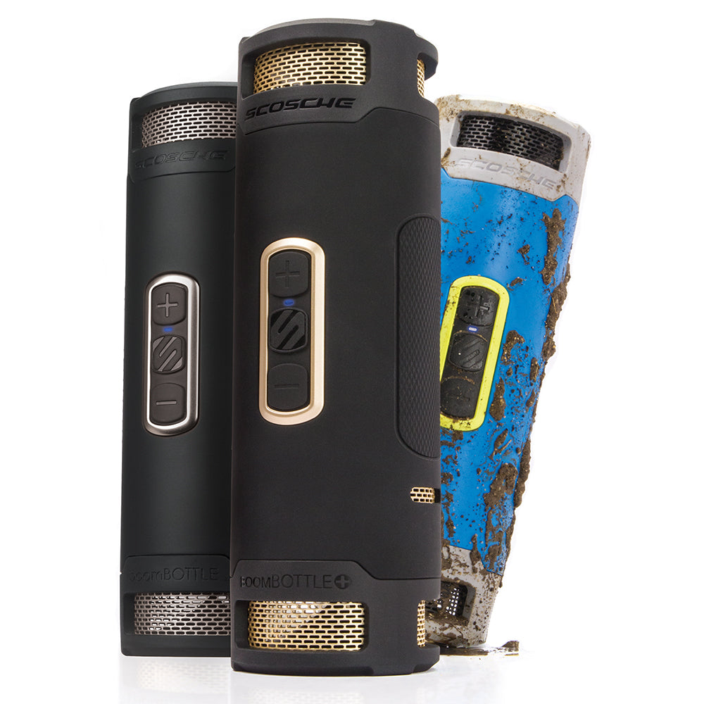 BoomBottle+ Rugged waterproof wireless portable speaker (Space/Grey)