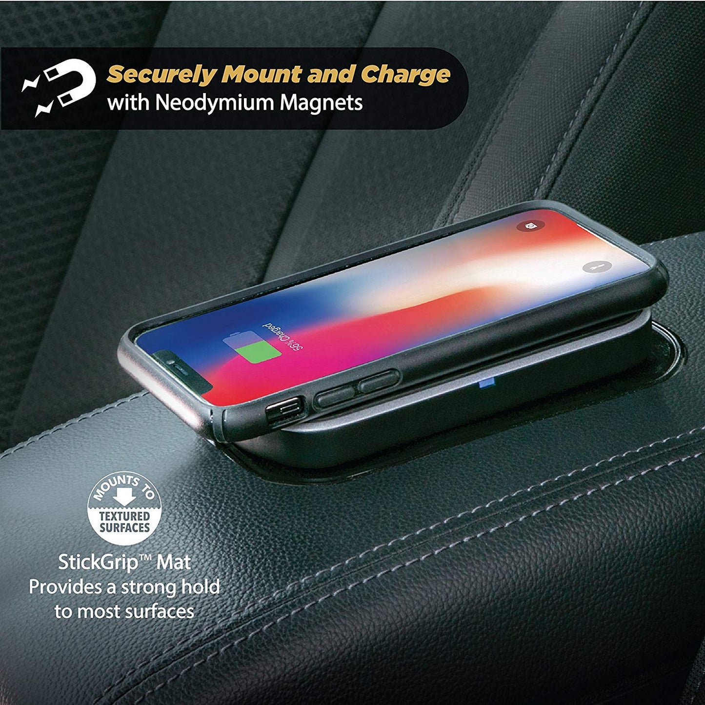 MagicMount Pro - Wireless Charging Magnetic Surface Mount