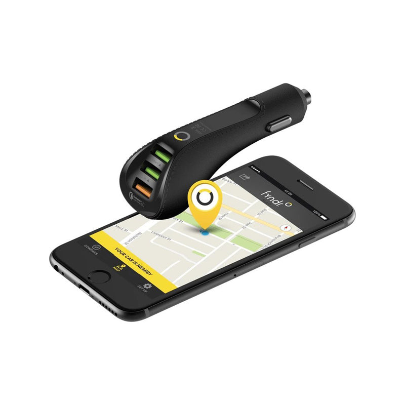 Scosche Fyndr Q3 12V Charger & App Locator