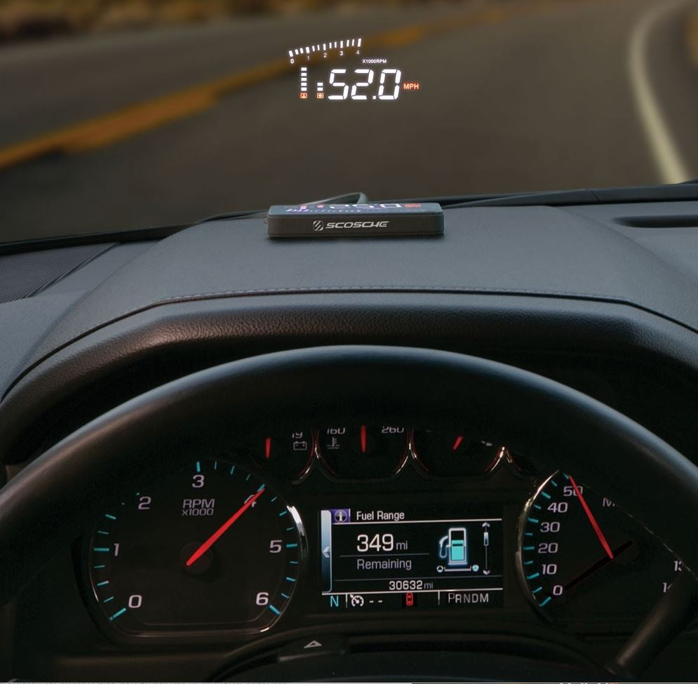 HeadsUp OBDII - Add-on Heads Up LED Display