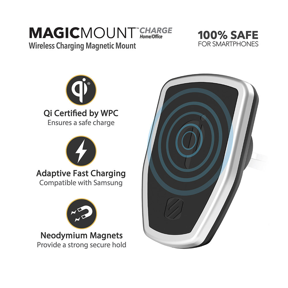 Target Magic Mount MagicMount Pro - Wireless Charging Magnetic Home / Office Mount – Scosche