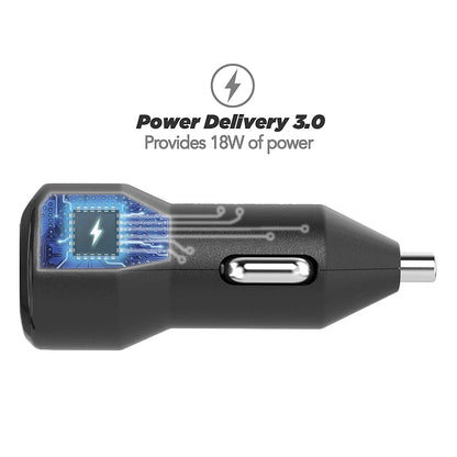 PowerVolt Delivery 3.0 USB-C Car Charger