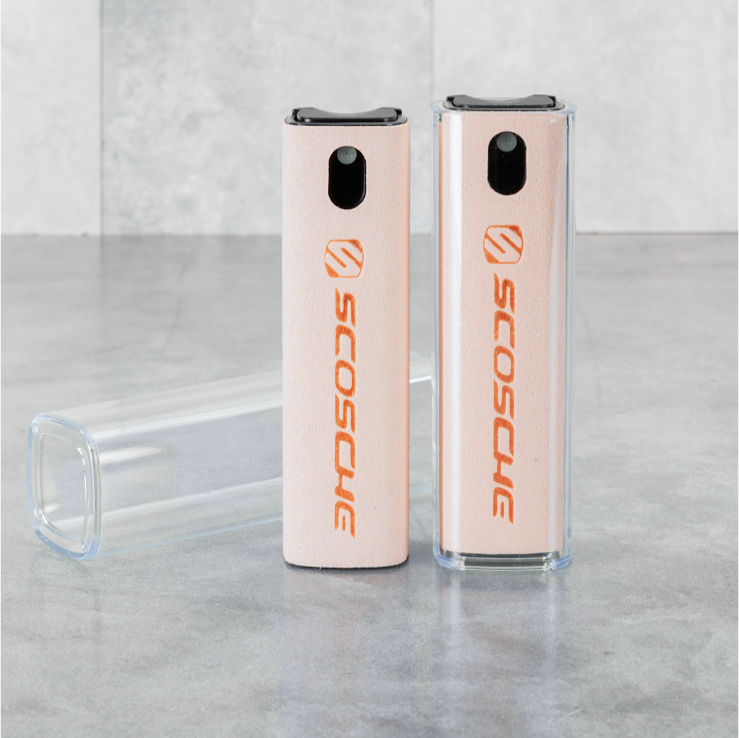 Scosche 2-in-1 Screen Cleaner 2-Pack Pink