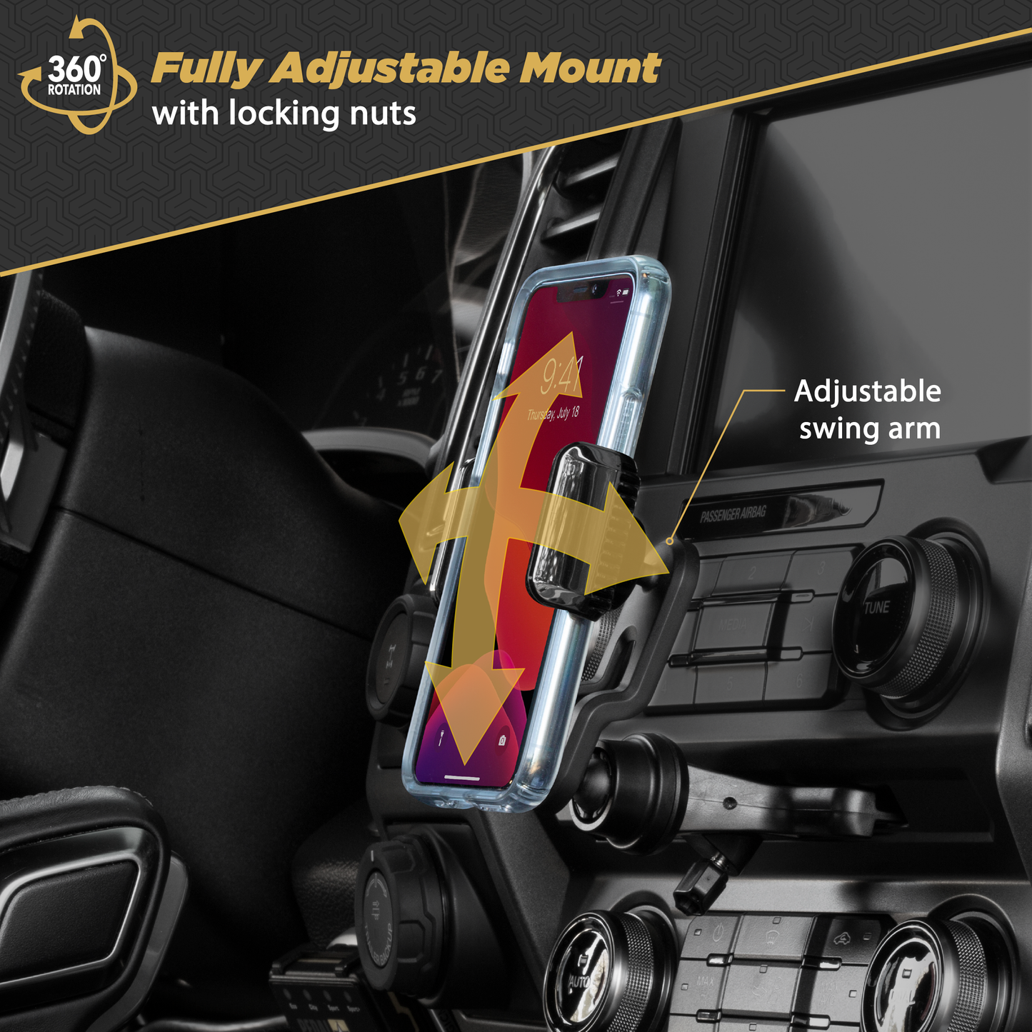 CarMount 3-In-1