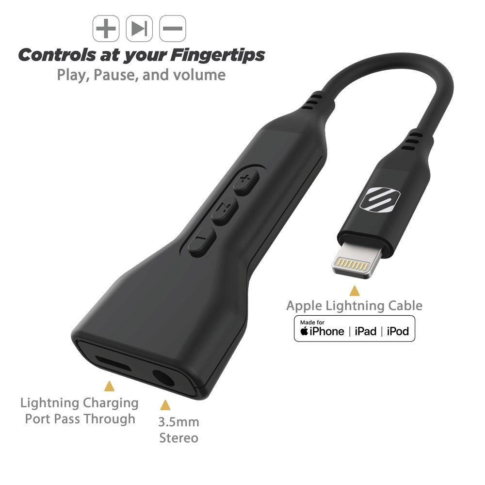 StrikeLine Adapter Headphone Adapter with Charge Port