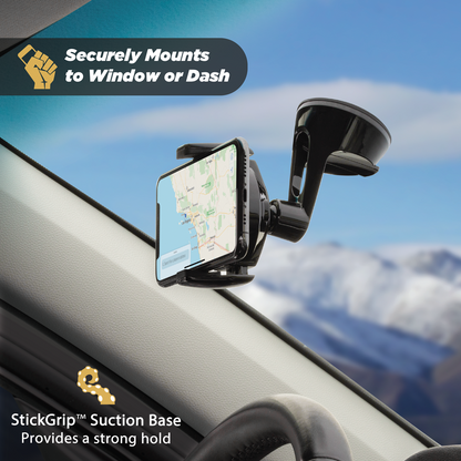 MagicGrip™ Charge - Auto-sensing window / dash mount